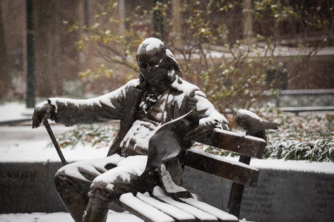 Ben Franklin at winter Thumbnail