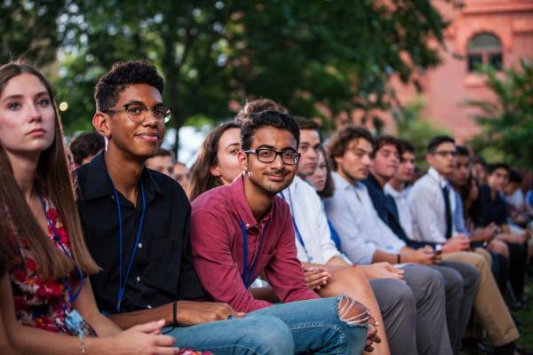 Penn Students at convocation